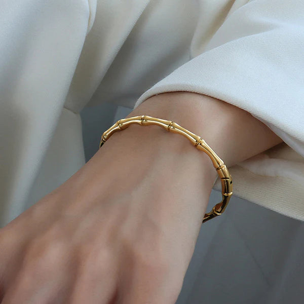 Seoul Shine – Sleek Bamboo Bangle
