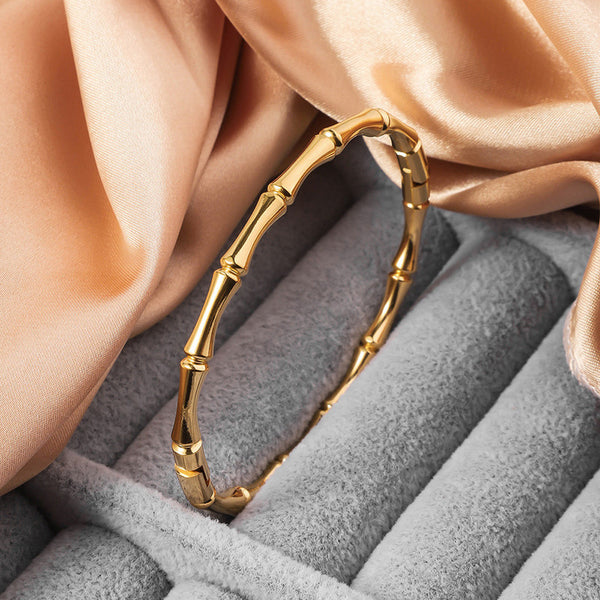 Seoul Shine – Sleek Bamboo Bangle