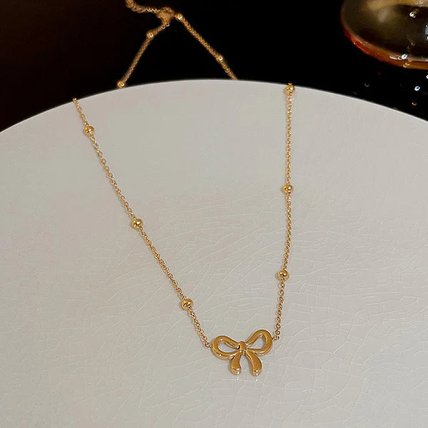 Infinity Bow Pendant
