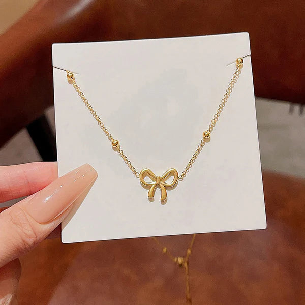 Infinity Bow Pendant