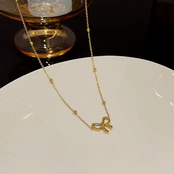 Infinity Bow Pendant