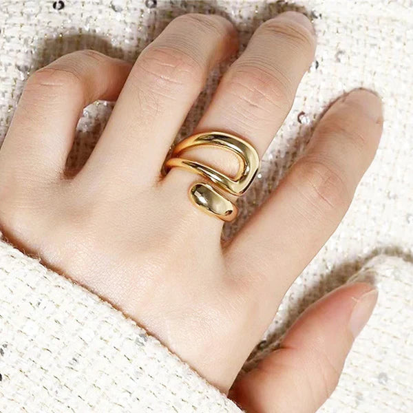 Zyra – Contemporary Adjustable Statement Ring