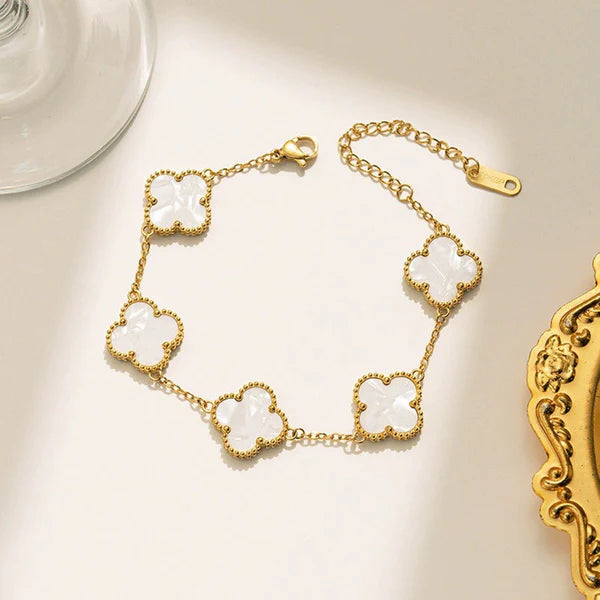 White Clover Bracelet