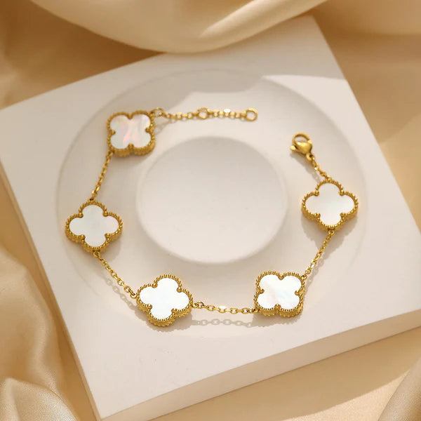 White Clover Bracelet