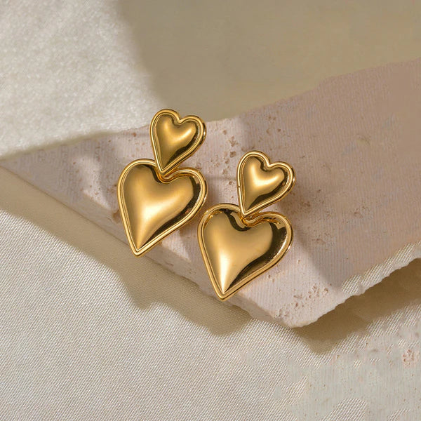 Heart Themed Earrings