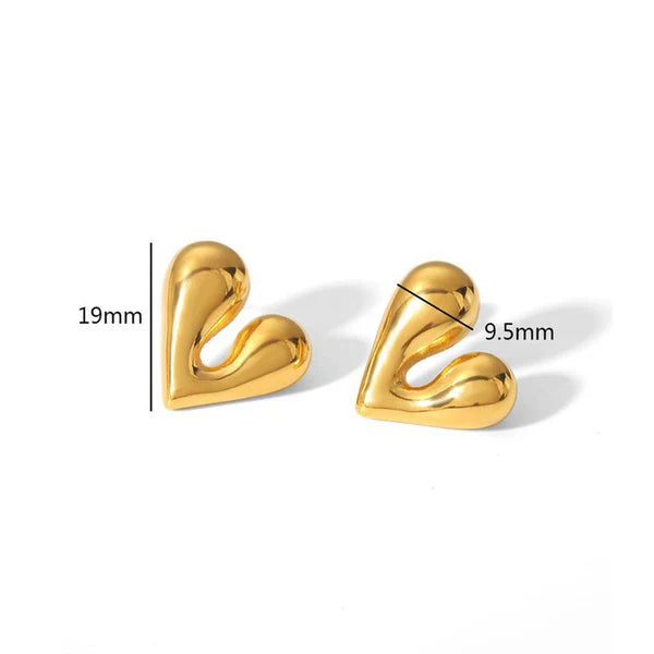 Heart Theme Earrings