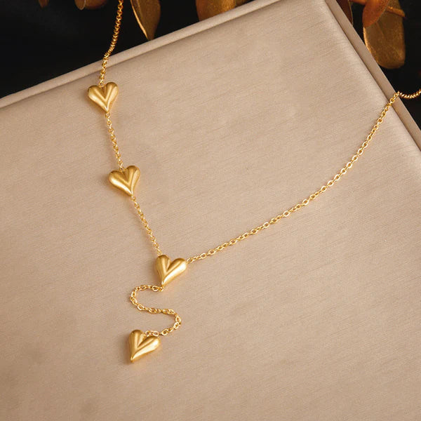 Heart Themed Long Necklace