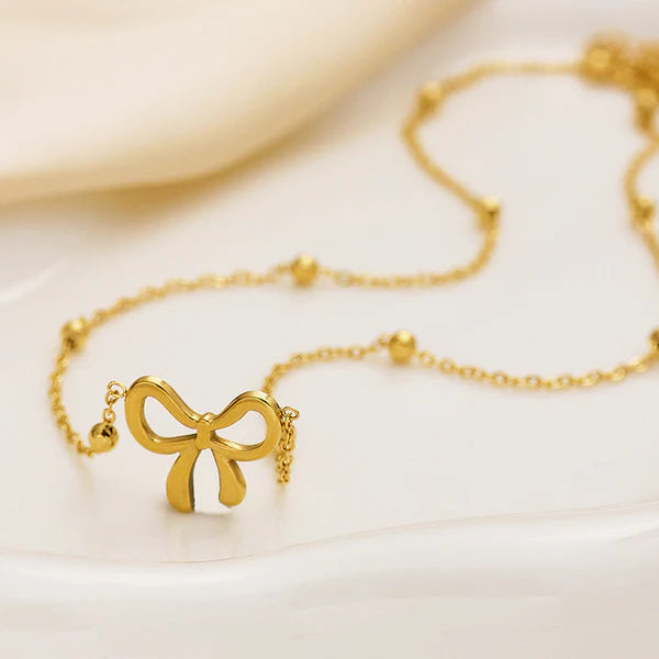 Infinity Bow Pendant
