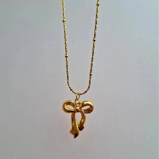 Infinity Bow Pendant