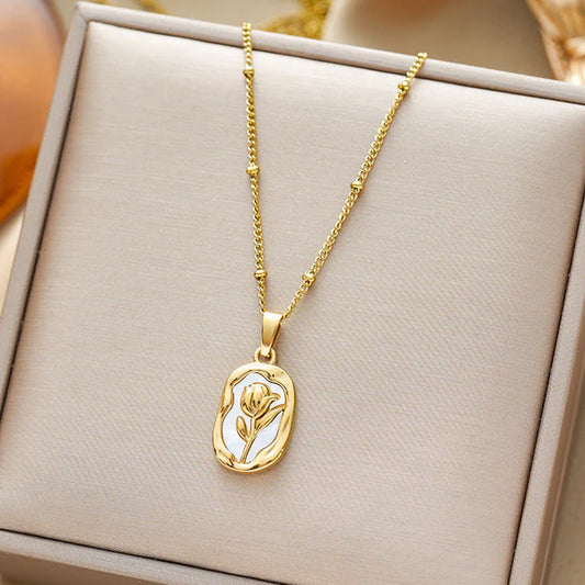 Rose Themed Pendant