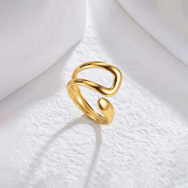 Zyra – Contemporary Adjustable Statement Ring