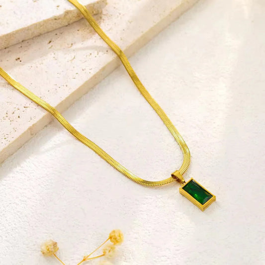 Emeren – Luxe Verde Prism Pendant