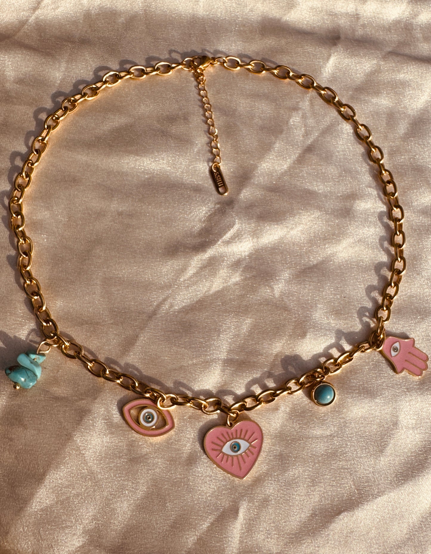 LUMINA – The Pink Evil Eye Protection Chain