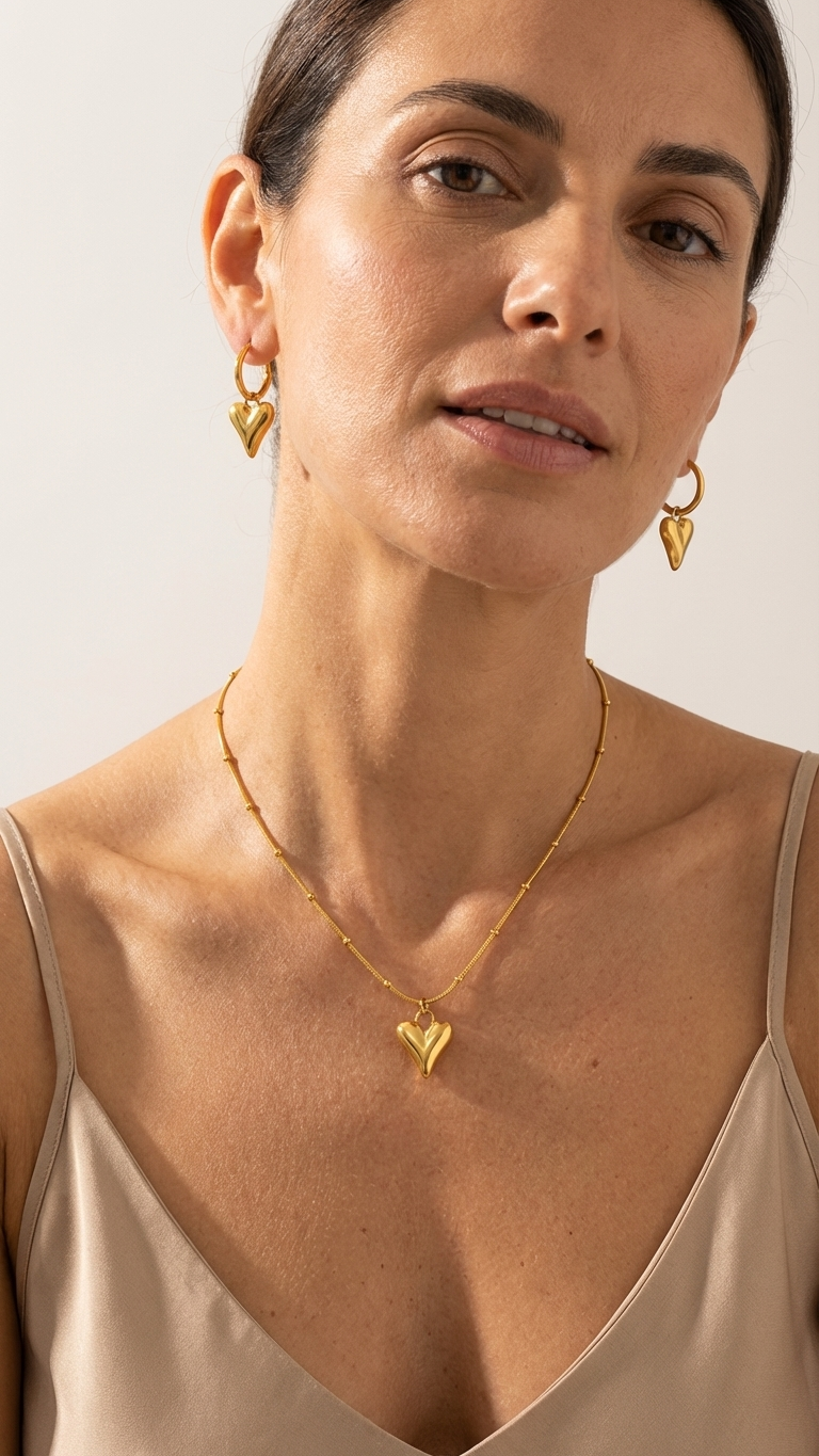 Celestyn – Golden Heartfire Set