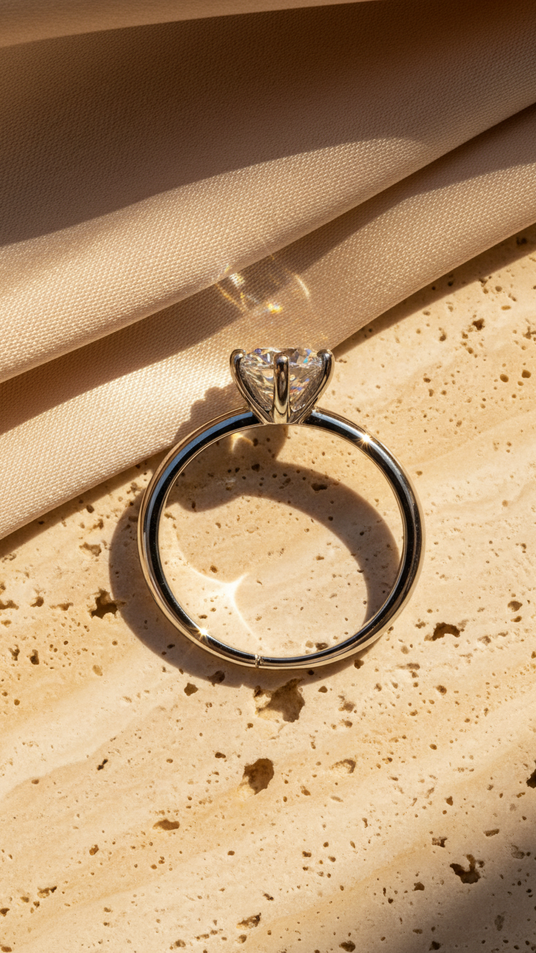 ÉCLATÉ – The Spotlight Solitaire Ring