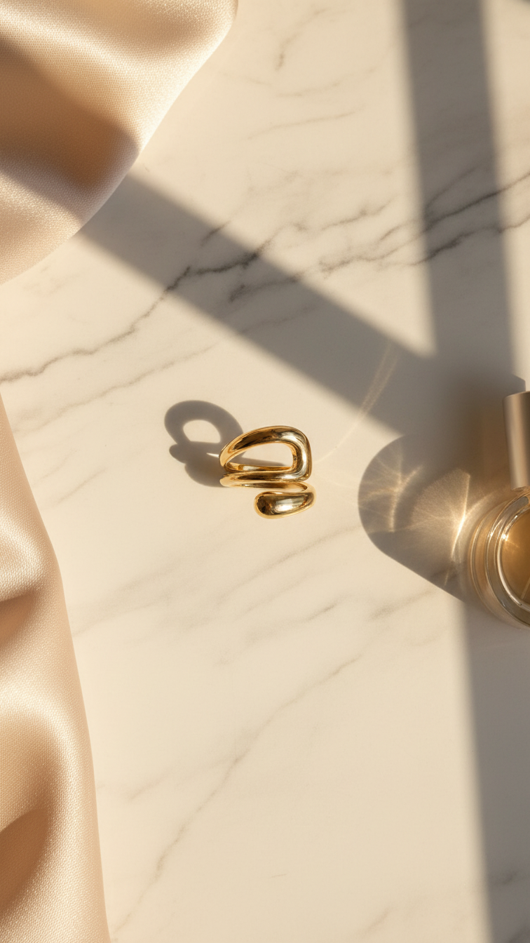 Zyra – Contemporary Adjustable Statement Ring