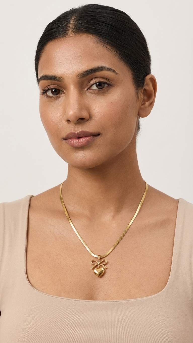 Serelise – Heartbound Ribbon Pendant