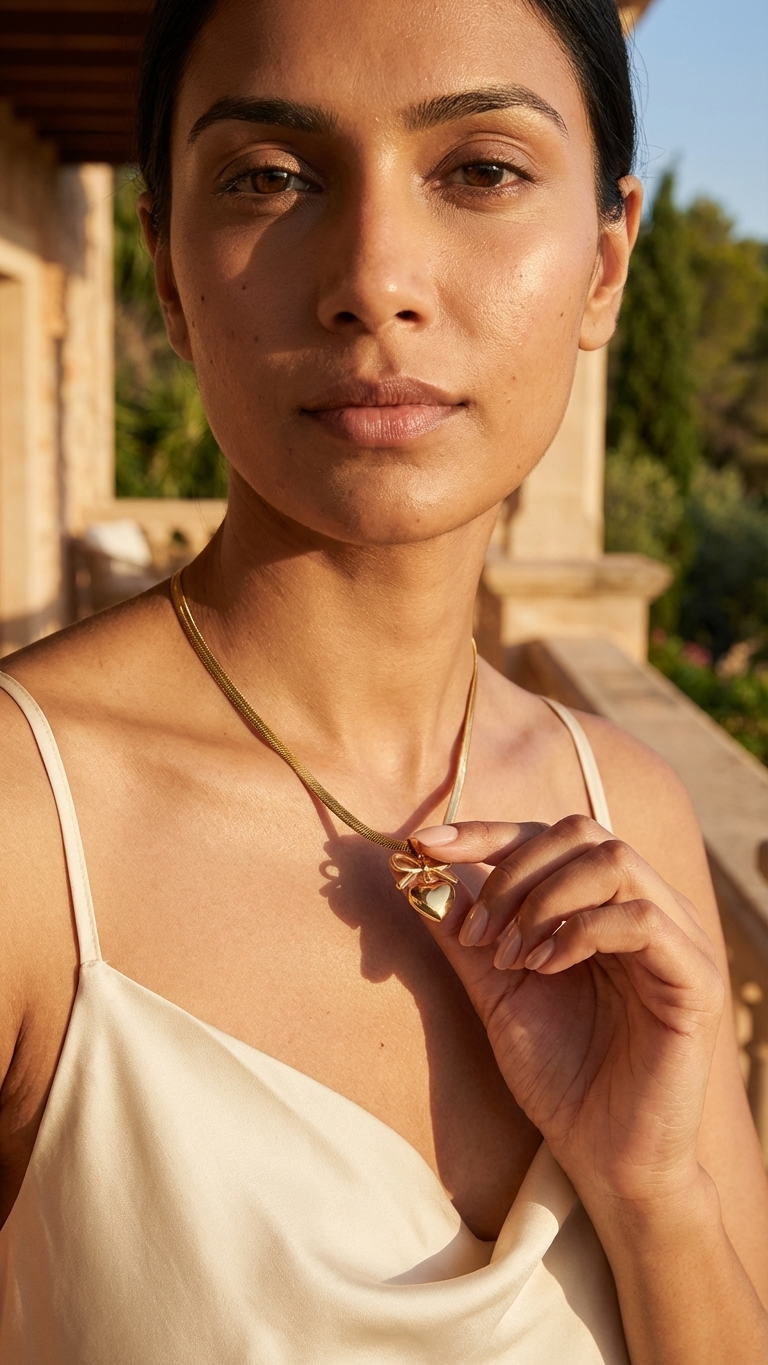Serelise – Heartbound Ribbon Pendant