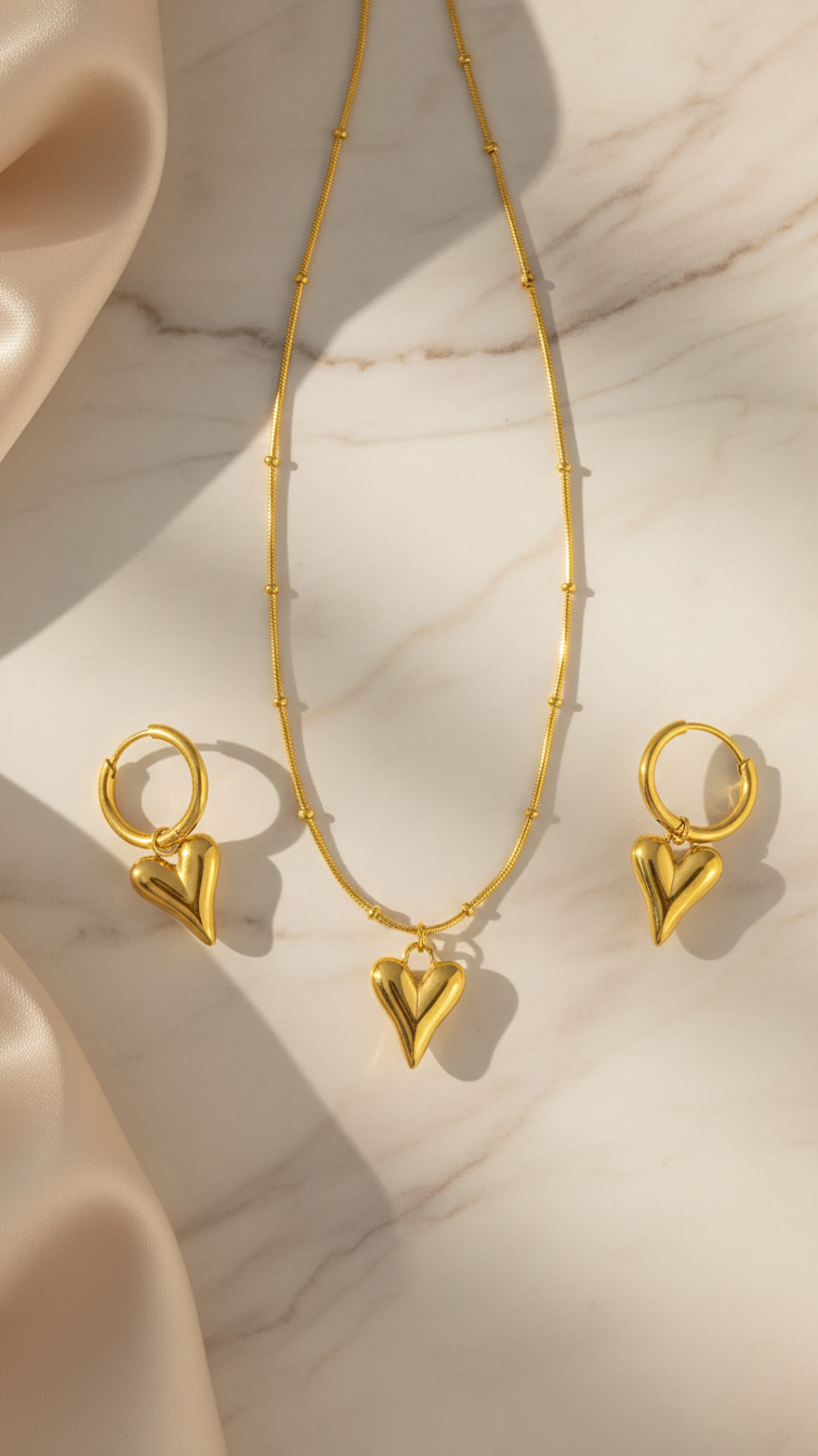 Celestyn – Golden Heartfire Set