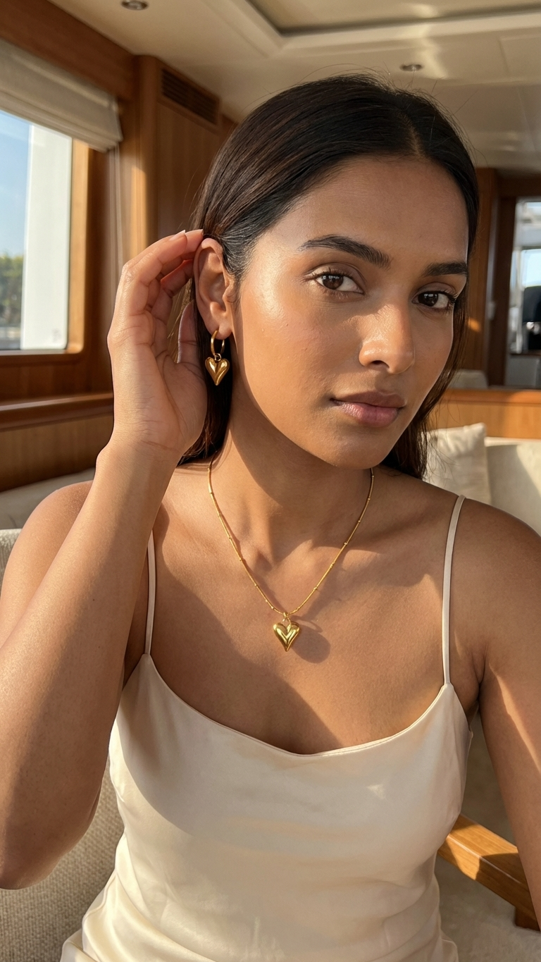 Celestyn – Golden Heartfire Set