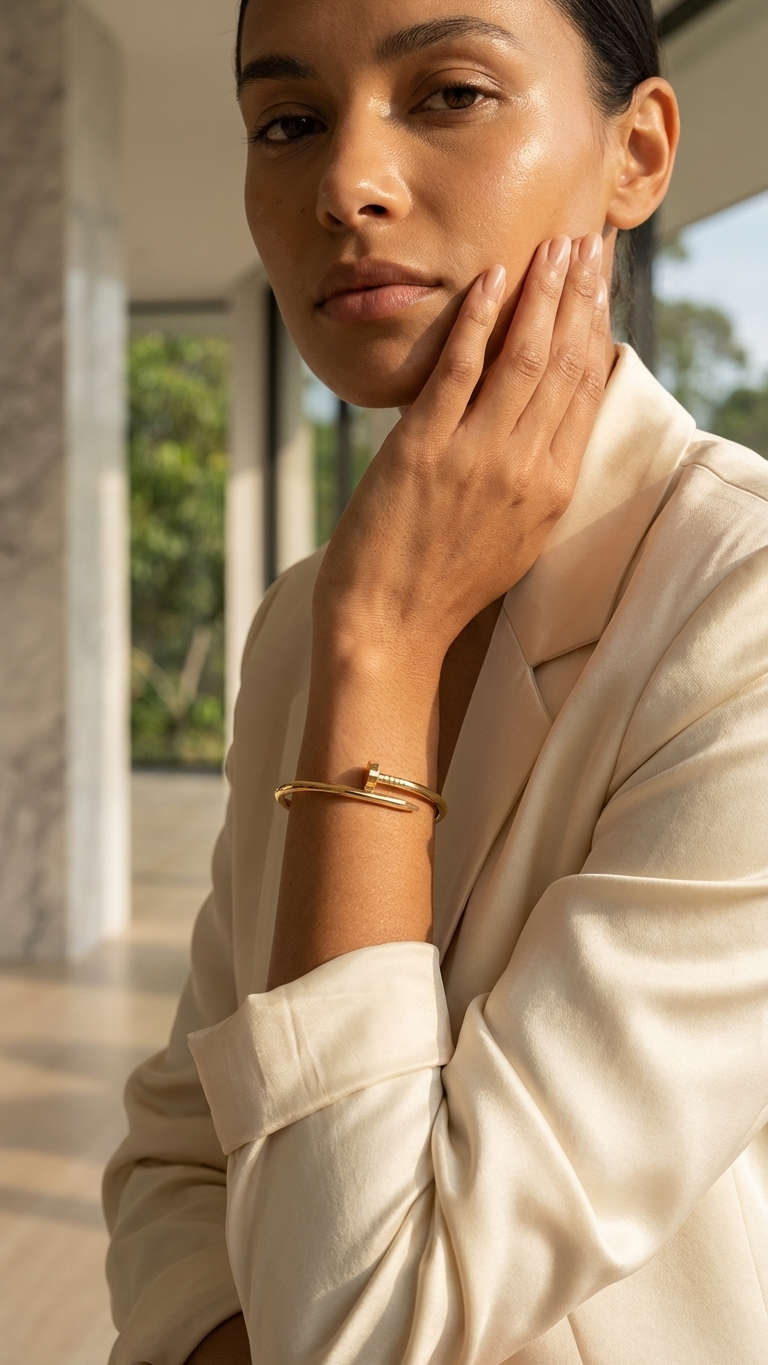 Valoura – Sleek Nail Cuff Bracelet