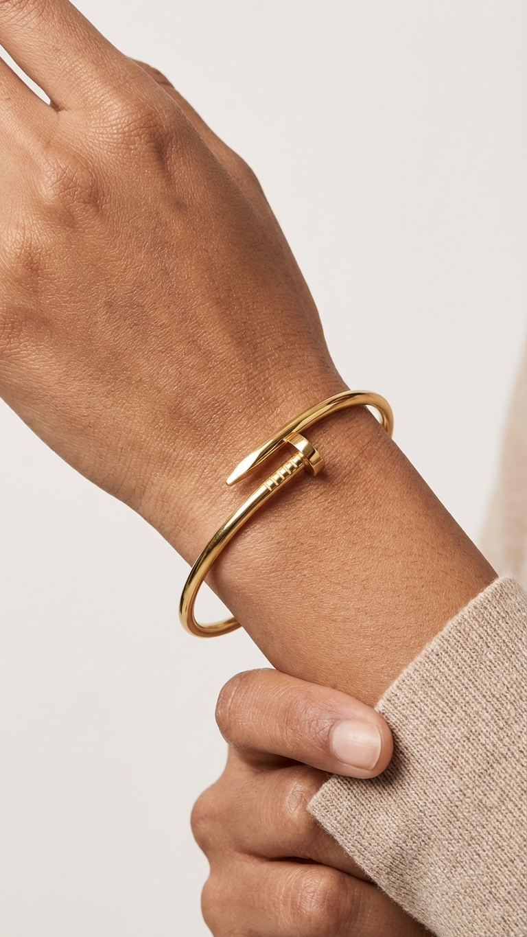 Valoura – Sleek Nail Cuff Bracelet