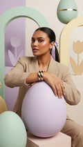 MONARE DUO – The Black & White Enamel Bangle Set (Pair)
