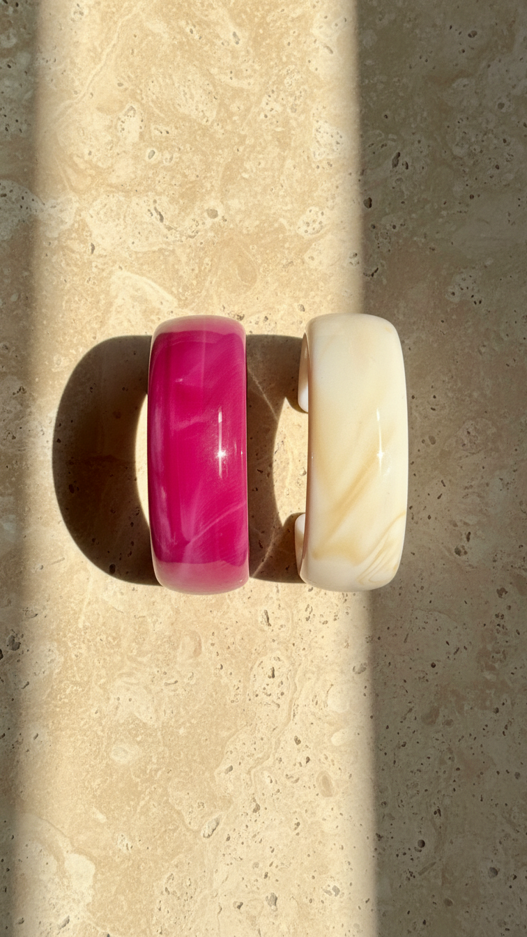 LUMINA – The Dual Radiance Resin Bangles