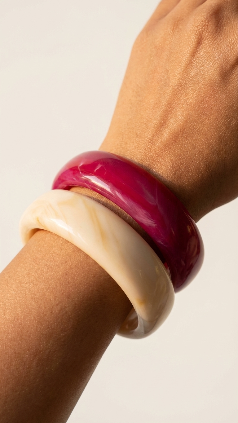 LUMINA – The Dual Radiance Resin Bangles