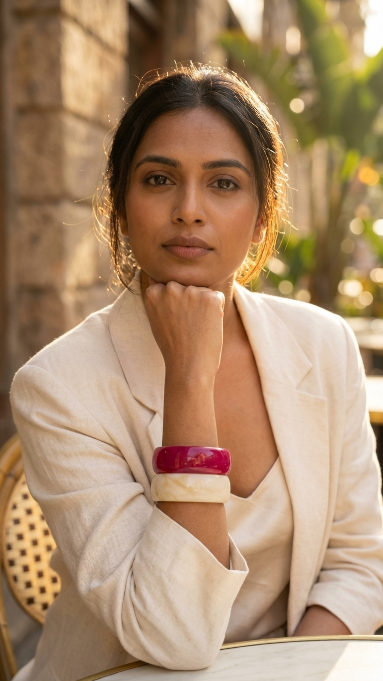 LUMINA – The Dual Radiance Resin Bangles