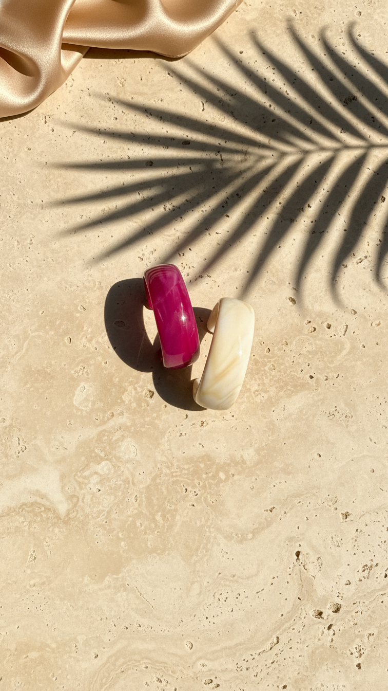 LUMINA – The Dual Radiance Resin Bangles