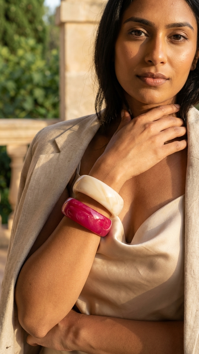 LUMINA – The Dual Radiance Resin Bangles