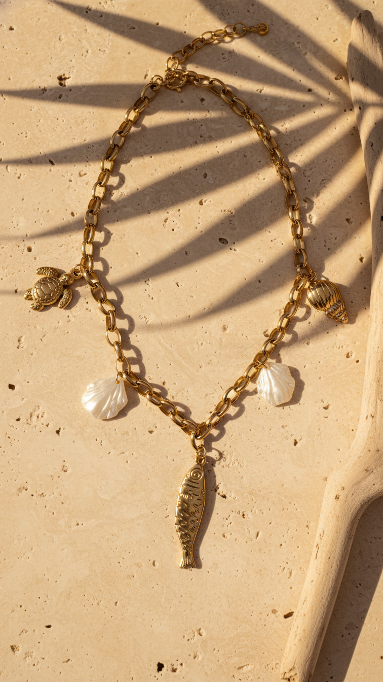 MARINA – The Coastal Charm Chain Necklace