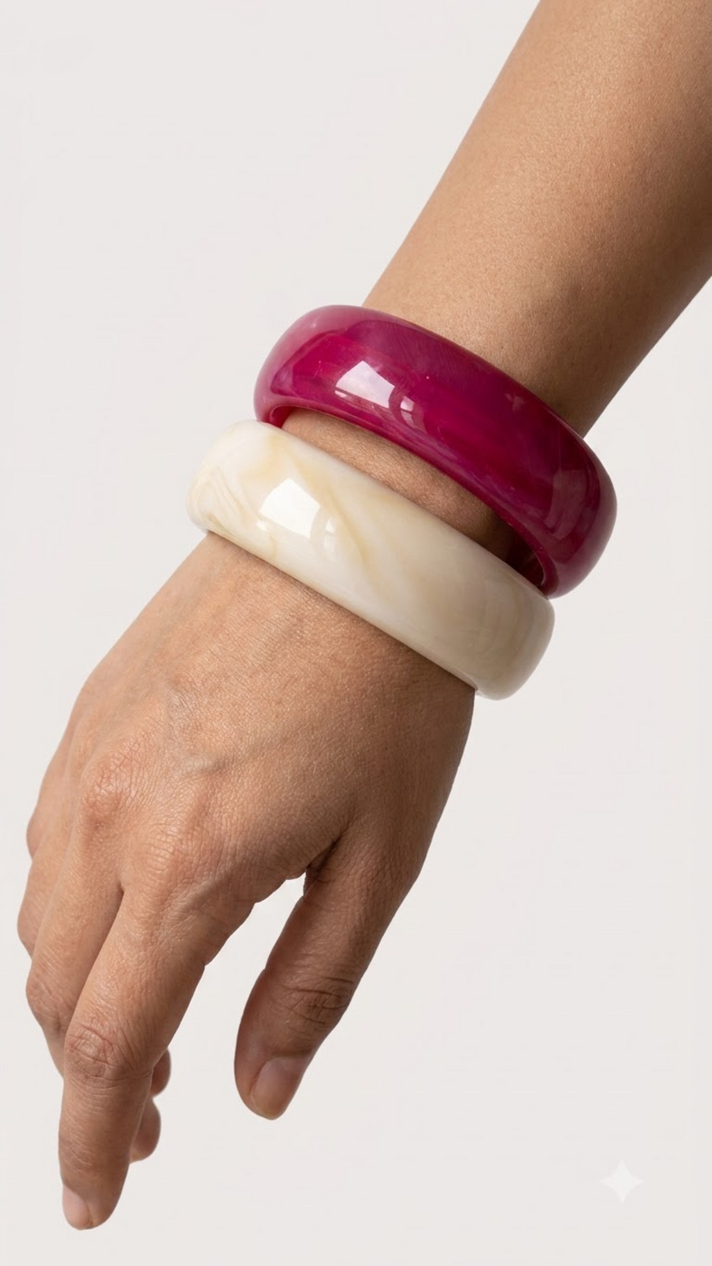 LUMINA – The Dual Radiance Resin Bangles