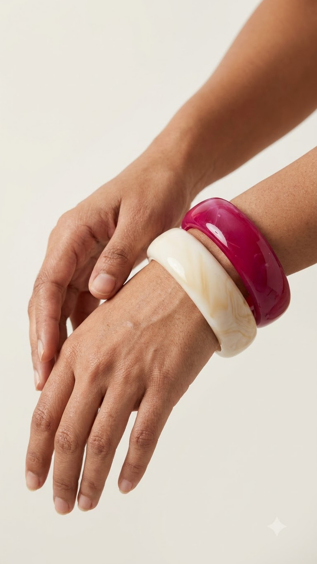 LUMINA – The Dual Radiance Resin Bangles