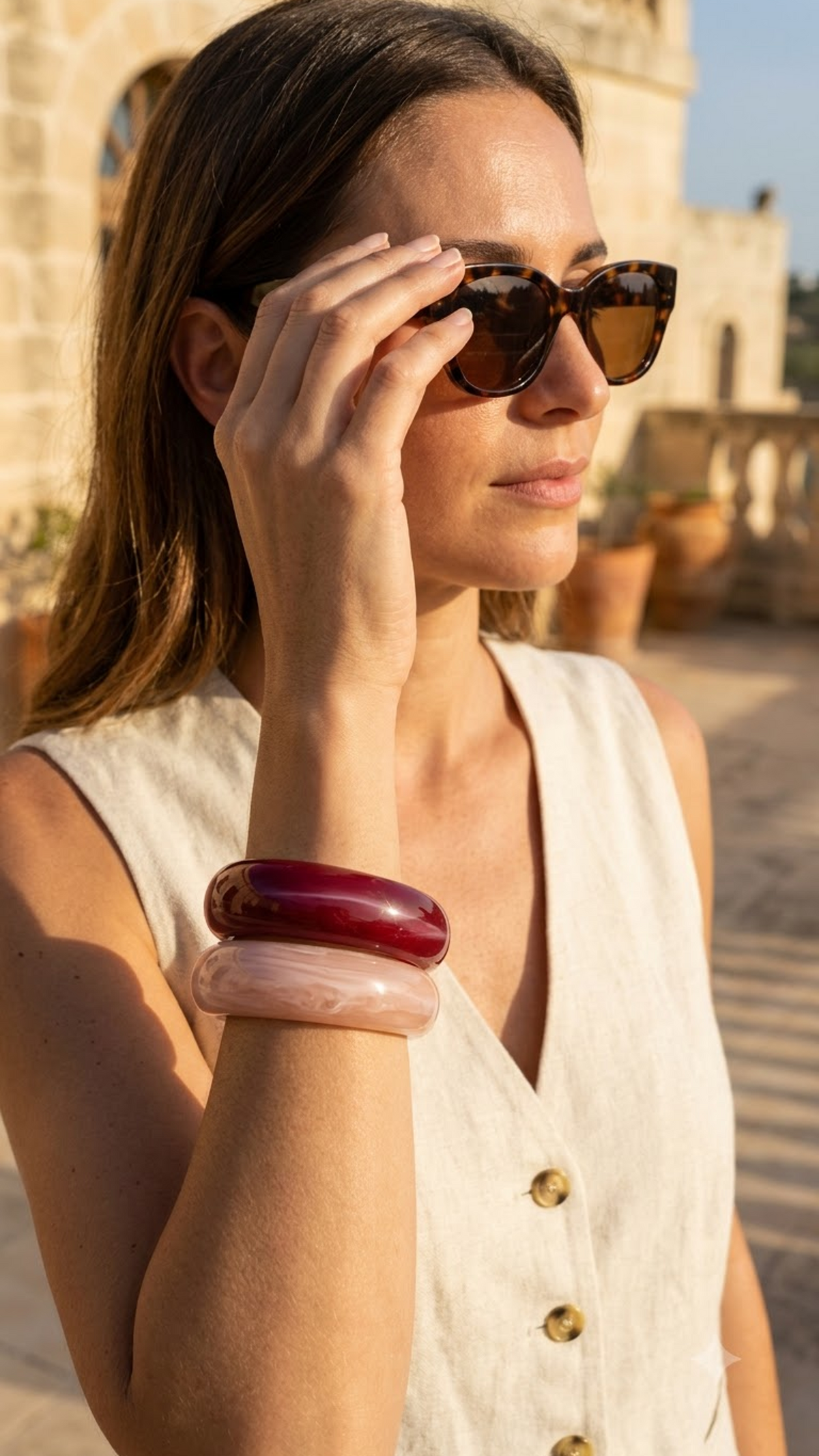 AURELIA – The Dual Glow Resin Cuff